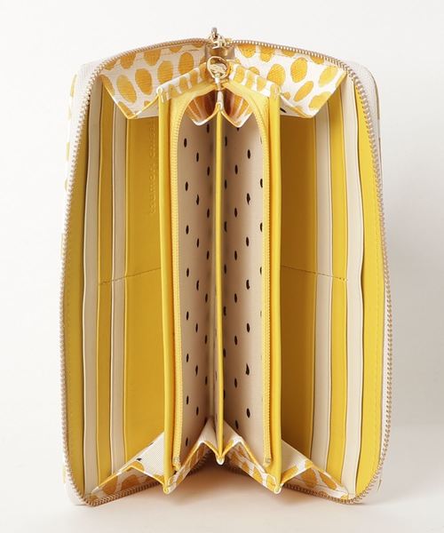 ツモリチサト 水彩風ドット 長財布 tsumori chisato CARRY（ツモリチサトキャリー）の「水彩風ドット