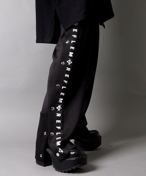 TRAVAS TOKYO トラバス トーキョー ボンテージデザインパンツ 黒 F TRAVAS TOKYO（トラバス トウキョウ）の「『TRAVAS TOKYO