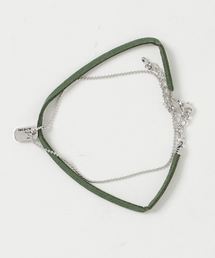 TopIsm（トップイズム）の「スウェード&チェーンプレートアンクレット（アンクレット）」