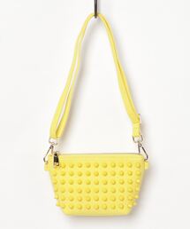 イエロービジュー付きバッグ 残り僅か】CLOSED/レザーショルダーミニバッグ/イエロー | ETTA