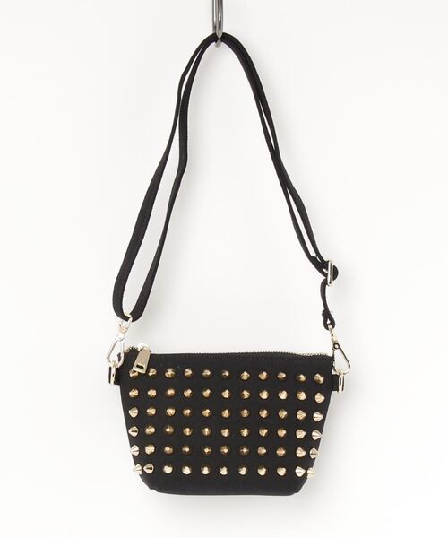 RiNc (リンク)の「【 GLAM JAM / グラムジャム 】 スタッズ ショルダー バッグ(ショルダーバッグ・レディース・モカ/ブラック/オレンジ/ブラック系その他2/インディゴブルー/ブラック×ゴールド/ホワイト系その他/ブルー系その他2/その他1/カーキ/イエロー/ブラック系その他/その他2/ブルー系その他3/その他/ピンク/ピンク系その他/サックスブルー/ホワイト×ゴールド/サックスブルー系・FREE)」の22枚目の写真