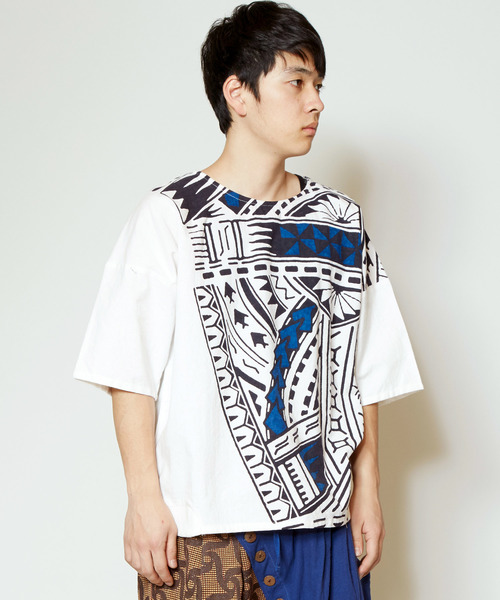 チャイハネ チャイハネ ズニ柄リブmensトップス その他トップス チャイハネ チャイハネ のファッション 贅沢屋の