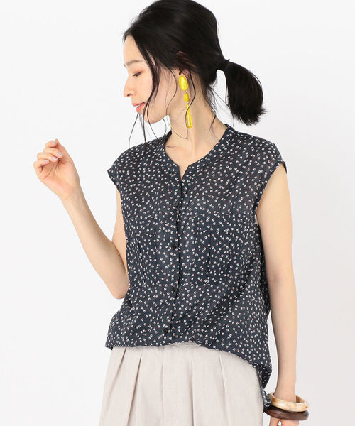 SHIPS（シップス）の「DEVAUX ローンプリントブラウス◇（シャツ