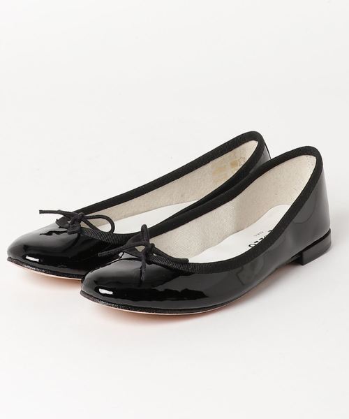 Repetto（レペット）の「【repetto/レペット】CENDRILLON  V086V 04 / AD レザーバレエシューズ（バレエシューズ・レディース・ブラック/ピンク・35/36/36.5/37/38）」の10枚目の写真