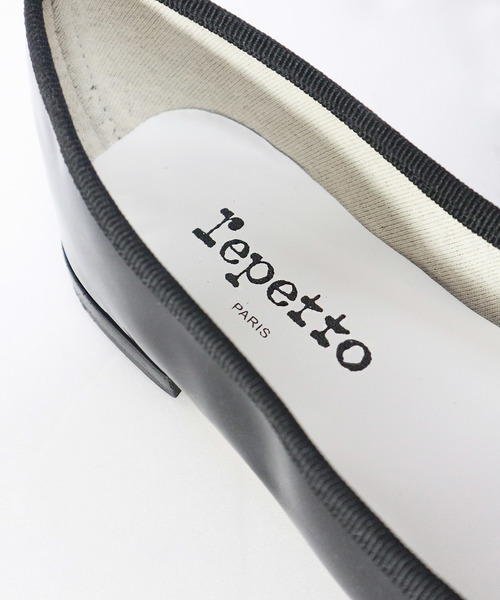 Repetto（レペット）の「【repetto/レペット】CENDRILLON  V086V 04 / AD レザーバレエシューズ（バレエシューズ・レディース・ブラック/ピンク・35/36/36.5/37/38）」の7枚目の写真