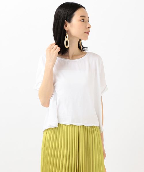 SHIPS(シップス)の「CAL.Berries:WEEK ENDER Tシャツ(Tシャツ/カットソー・レディース・ホワイト/ブラック/グリーン・ONE SIZE)」の13枚目の写真