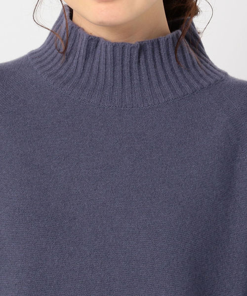 NOLLEY’S Sophi（ノーリーズソフィ）の「CHESSハイネックプルオーバーニット（ニット/セーター・レディース・オフホワイト/グレー/ベージュ/ライトブルー・38）」の14枚目の写真