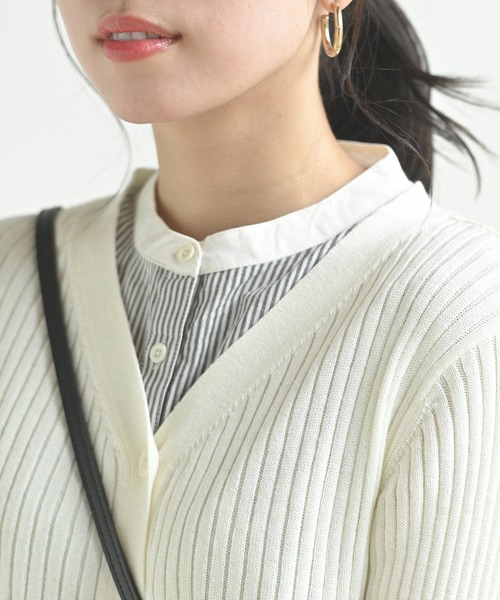 rps(アールピーエス)の「付け衿(付け襟・レディース・ブラック/オフホワイト/ホワイト系その他2/ブラック系その他2/ホワイト系その他3/ブラック系その他3/ストライプ/アイボリー/チェック/ホワイト系その他4・M-L/フリー)」の9枚目の写真