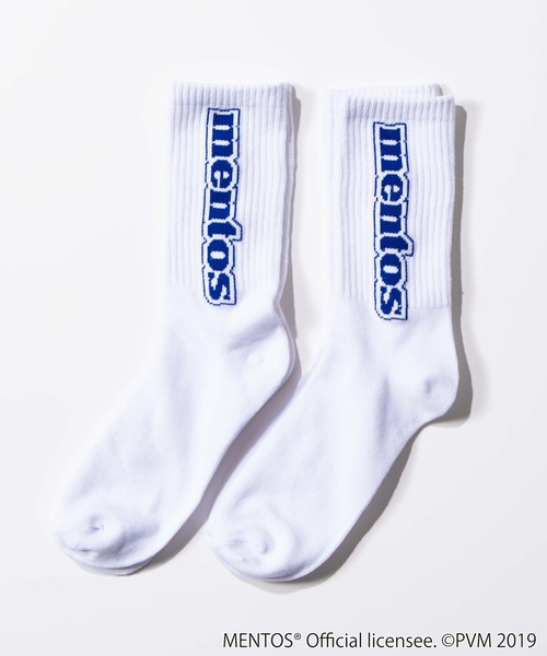 WEGO(ウィゴー)の「∴WEGO/mentosコラボ2足セットソックス(ソックス/靴下・レディース・ホワイト/ブラック・FREE)」の6枚目の写真