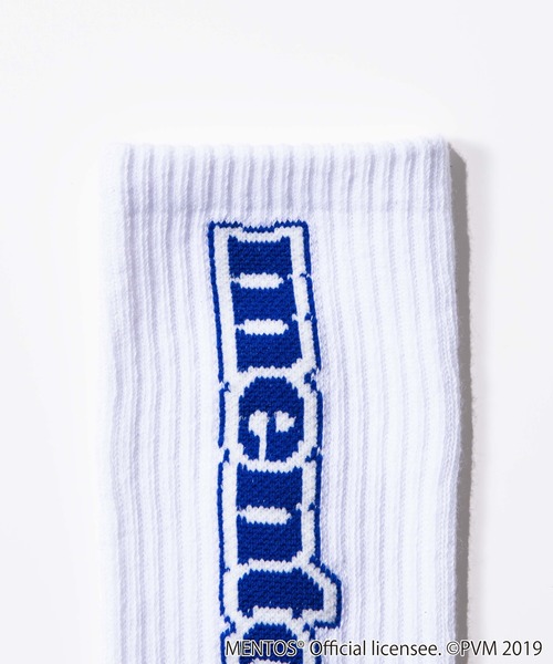WEGO(ウィゴー)の「∴WEGO/mentosコラボ2足セットソックス(ソックス/靴下・レディース・ホワイト/ブラック・FREE)」の5枚目の写真
