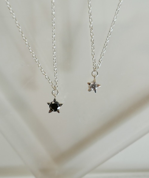 ZOZOTOWN限定】クリアスターネックレス（ネックレス）｜e.m.（イーエム
