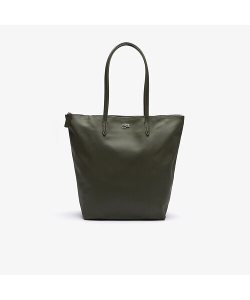 LACOSTE(ラコステ)の「L.12.12 CONCEPT バーティカルトートバッグ(トートバッグ・レディース・アイボリー/パープル/カーキ/ブラック/ダークネイビー/タン/バーガンディー/モスグリーン/ホワイト/オレンジ/ライトブルー/マジェンタ/ベージュ/レッド/ワイン・FREE)」の8枚目の写真