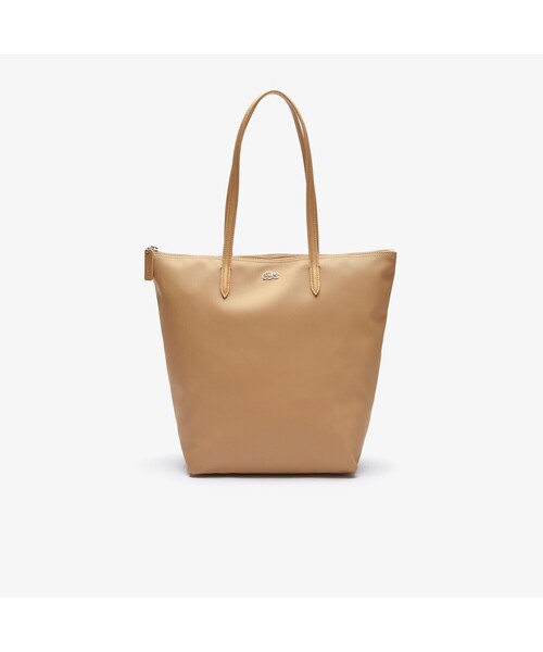 LACOSTE(ラコステ)の「L.12.12 CONCEPT バーティカルトートバッグ(トートバッグ・レディース・アイボリー/パープル/カーキ/ブラック/ダークネイビー/タン/バーガンディー/モスグリーン/ホワイト/オレンジ/ライトブルー/マジェンタ/ベージュ/レッド/ワイン・FREE)」の6枚目の写真