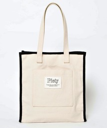 WEGO | WEGO/キャンバスパイピングトートバッグ(トートバッグ)