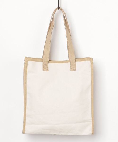 WEGO（ウィゴー）の「WEGO/キャンバスパイピングトートバッグ（トートバッグ・レディース・その他1/その他2/その他3・FREE）」の4枚目の写真
