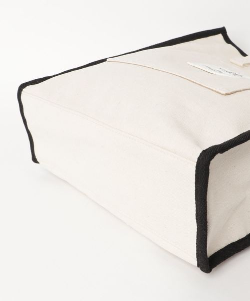 WEGO（ウィゴー）の「WEGO/キャンバスパイピングトートバッグ（トートバッグ・レディース・その他1/その他2/その他3・FREE）」の5枚目の写真