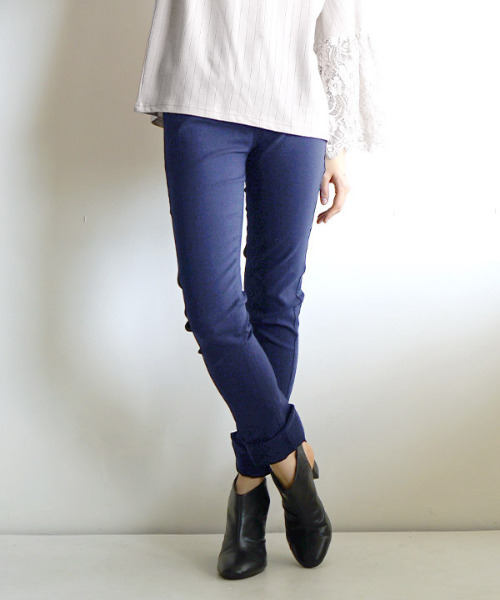 zootie(ズーティー)の「エアパンツ(その他パンツ・レディース・フューシャピンク/ストライプ/ブラック系その他/ブラック×ホワイト/チャコール/ブラック系その他2/マスタード/ケミカルウォッシュ/ダークベージュ/ブルー系その他/グレイッシュベージュ/ホワイト系その他/ネイビー/オリーブ/バーガンディー/インディゴブルー/ブラック/ブルー系その他2/チェック/グレー系その他/ブラウン/グリーン/ミント/ライトイエロー・S/M/L/LL/3L)」の14枚目の写真