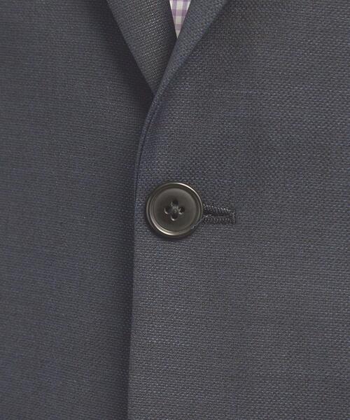 WORK TRIP OUTFITS GREEN LABEL RELAXING（ワークトリップアウトフィッツグリーンレーベル リラクシング）の「＜機能/洗濯機洗い可・防シワ・ストレッチ＞ WTO TW/PU メッシュ スリム スーツ ジャケット（テーラードジャケット・メンズ・ネイビー/グレー・XXS/40/XS/42/S/44/M/46/L/48/XL/50）」の10枚目の写真