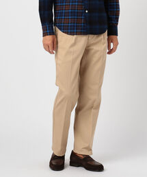 GLOSTER | One Tack Straight Chino ワンタックストレートチノ ワンプリーツ(チノパンツ)