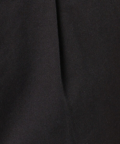 GLOSTER（グロスター）の「One Tack Straight Chino ワンタックストレートチノ ワンプリーツ（チノパンツ・メンズ・チャコールグレー/ブラック/ベージュ・M/S/L）」の6枚目の写真