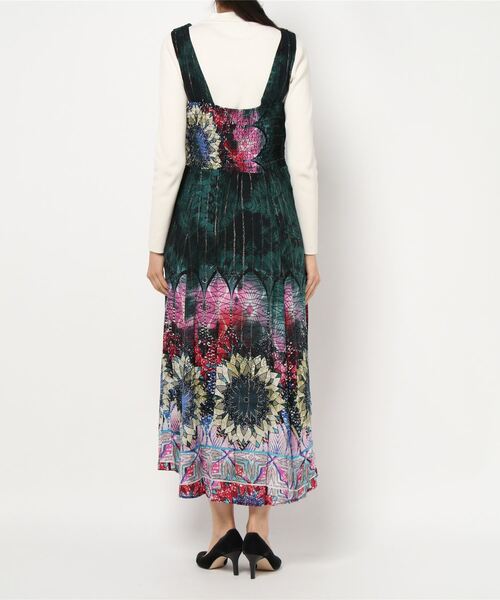 代引き不可 ノースリーブワンピース ワンピース ワンピース ドレス Desigual デシグアル のファッション セール ワンピース