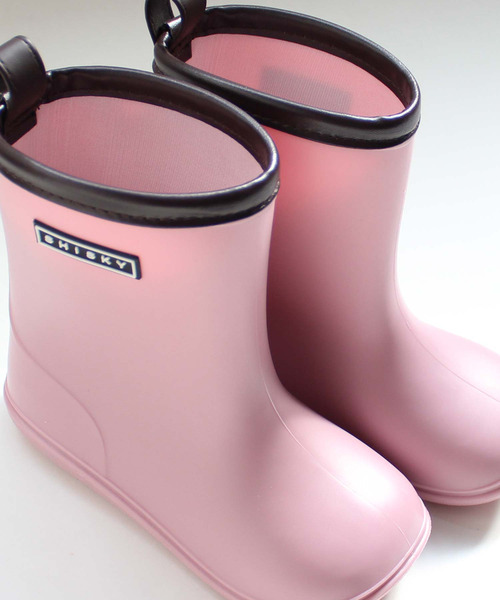 THE CASUAL（カジュアル）の「キッズ ロゴ パイピング レインブーツ（レインシューズ・キッズ・ブラック/ブラウン/カーキ/ネイビー/パープル/ピンク・16cm/17cm/18cm/19cm/20cm/21cm/22cm）」の10枚目の写真