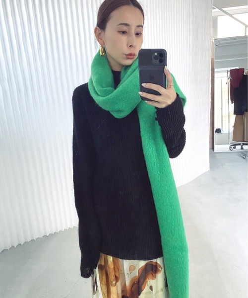Ameri（アメリ）の「FLUFFY BASIC STOLE（マフラー）」 - WEAR