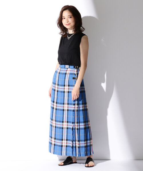 O’NEIL OF DUBLIN キルトスカート　リネン　別注ビームス 春夏も素敵な〈O'NEIL OF DUBLIN〉☆｜ビームス 立川｜BEAMS