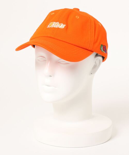 FRUIT OF THE LOOM（フルーツオブザルーム）の「果汁グミ  LOW CAP / 刺繍 / サイズ調整可能 / ユニセックス（キャップ・レディース・オレンジ/グリーン/パープル/レッド/ピンク・FREE）」の5枚目の写真