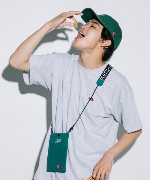 FRUIT OF THE LOOM（フルーツオブザルーム）の「果汁グミ  LOW CAP / 刺繍 / サイズ調整可能 / ユニセックス（キャップ・レディース・オレンジ/グリーン/パープル/レッド/ピンク・FREE）」の10枚目の写真