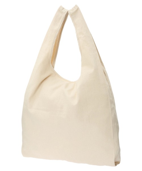 Lilas Campbell（リラキャンベル）の「・別注　リラキャンベル　エンブレム　エコバッグ＊（エコバッグ/サブバッグ・レディース・ライム/ブルー/ラベンダー・FREE）」の5枚目の写真