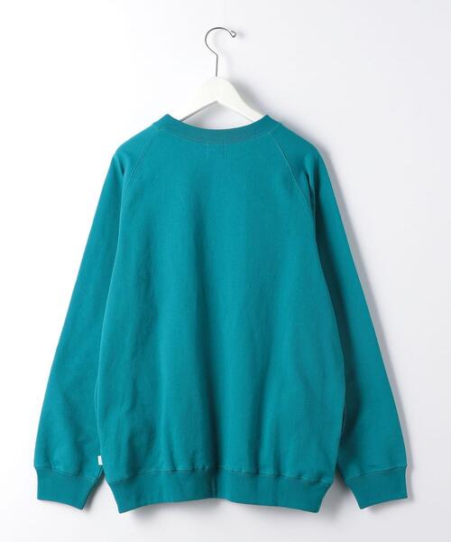 green label relaxing（グリーンレーベルリラクシング）の「★ [ GLR/ lab ] OGC スウェット クルーネック（スウェット・メンズ・ブラック/ホワイト/ターコイズブルー/イエロー・MEDIUM/SMALL/X-LARGE/LARGE）」の10枚目の写真