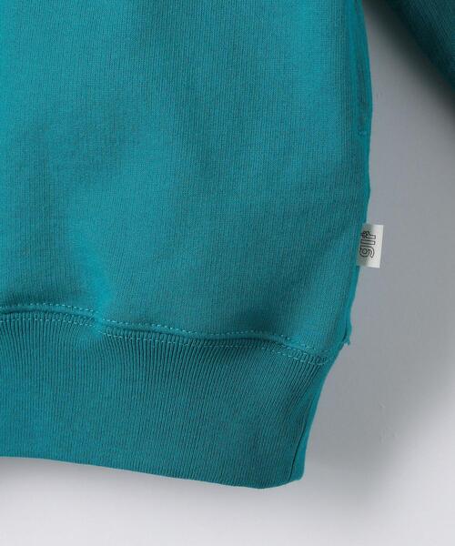 green label relaxing（グリーンレーベルリラクシング）の「★ [ GLR/ lab ] OGC スウェット クルーネック（スウェット・メンズ・ブラック/ホワイト/ターコイズブルー/イエロー・MEDIUM/SMALL/X-LARGE/LARGE）」の13枚目の写真