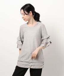 HAVE A NICE TRIP / ハヴァナイストリップ　ウォッシャブルアサカサネスリーブヒネリクルー