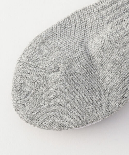 GLOSTER（グロスター）の「3P クォーターソックス（ソックス/靴下・メンズ・ホワイト/ブラック/レインボー・FREE）」の5枚目の写真