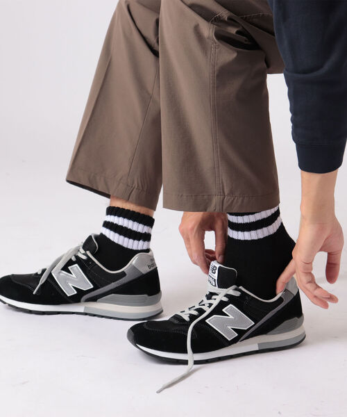 GLOSTER（グロスター）の「3P クォーターソックス（ソックス/靴下・メンズ・ホワイト/ブラック/レインボー・FREE）」の13枚目の写真