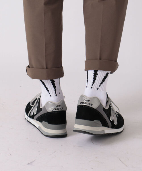 GLOSTER（グロスター）の「3P クォーターソックス（ソックス/靴下・メンズ・ホワイト/ブラック/レインボー・FREE）」の20枚目の写真