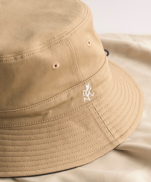 And A（アンドエー）の「GRAMICCI グラミチ / REVERSIBLE HAT ２WAYリバーシブル刺繍バケットハット / GAC-21S073（ハット・メンズ・ブラック/ネイビー・FREE）」の9枚目の写真