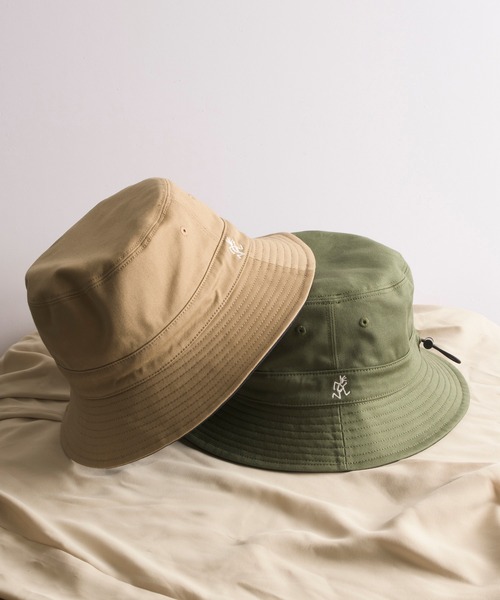 And A（アンドエー）の「GRAMICCI グラミチ / REVERSIBLE HAT ２WAYリバーシブル刺繍バケットハット / GAC-21S073（ハット・メンズ・ブラック/ネイビー・FREE）」の6枚目の写真