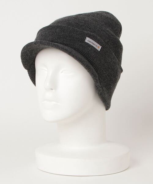 Carhartt（カーハート）の「【Carhartt/カーハート】ニットキャップ（ニットキャップ/ビーニー・メンズ・チャコールグレー/ブラック/オリーブ・FREE）」の3枚目の写真
