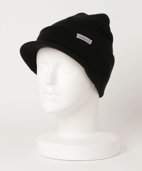 Carhartt（カーハート）の「【Carhartt/カーハート】ニットキャップ（ニットキャップ/ビーニー・メンズ・チャコールグレー/ブラック/オリーブ・FREE）」の2枚目の写真