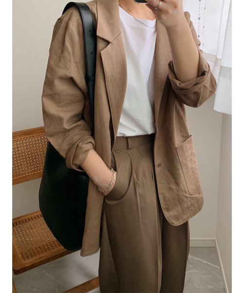 ISOOK（アイスー）の「Adjust round bag / アジャストラウンドバッグ（mi select）（トートバッグ・レディース・ブラック/グレイッシュベージュ/ブラウン・FREE）」の10枚目の写真