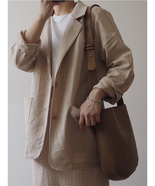 ISOOK（アイスー）の「Adjust round bag / アジャストラウンドバッグ（mi select）（トートバッグ・レディース・ブラック/グレイッシュベージュ/ブラウン・FREE）」の11枚目の写真