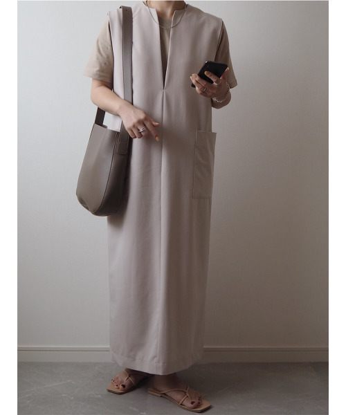 ISOOK（アイスー）の「Adjust round bag / アジャストラウンドバッグ（mi select）（トートバッグ・レディース・ブラック/グレイッシュベージュ/ブラウン・FREE）」の18枚目の写真