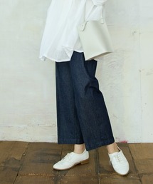 PUAL CE CIN | 【Du noir】センタープレスデニムパンツ(デニムパンツ)