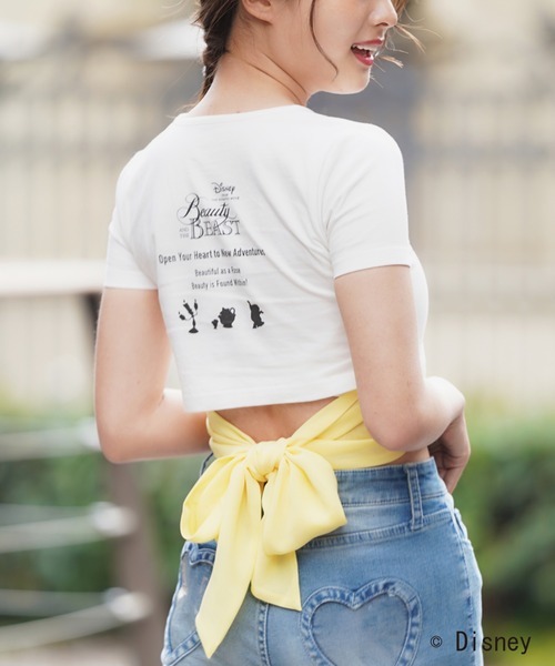 MIIA(ミーア)の「プリンセスバックリボンTシャツ(Tシャツ/カットソー・レディース・レッド/イエロー/ブルー/グリーン・FREE)」の13枚目の写真