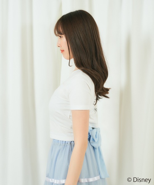 MIIA(ミーア)の「プリンセスバックリボンTシャツ(Tシャツ/カットソー・レディース・レッド/イエロー/ブルー/グリーン・FREE)」の7枚目の写真