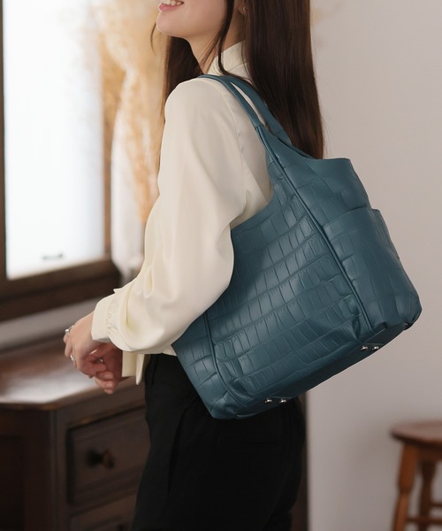 Ulysses（ユリシス）の「ボウタイブラウス（シャツ/ブラウス・レディース・ホワイト/グレー/キャメル/カーキ/ライトピンク/ブラック/イエロー・M/L）」の10枚目の写真