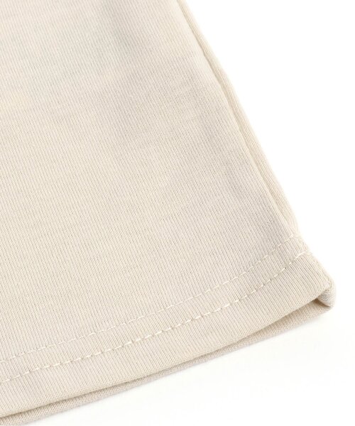 algy（アルジー）の「ワンショル風ガーリーT（Tシャツ/カットソー・キッズ・ブラック/ベージュ/オフホワイト・XXX-SMALL/X-SMALL/MEDIUM/SMALL/XX-SMALL）」の12枚目の写真