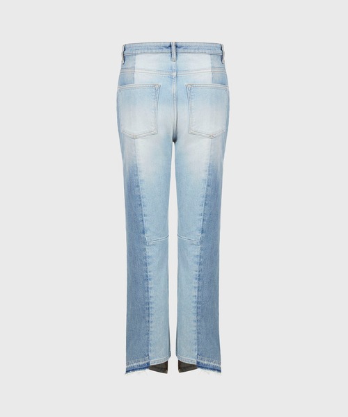 ALLSAINTS（オールセインツ）の「KIM TWO-TONE HIGH-RISE JEANS, MID INDIGO | KIM TWO-TONE ハイライズ ジーンズ, インディゴ（デニムパンツ・レディース・インディゴブルー・24/25/26/27）」の5枚目の写真